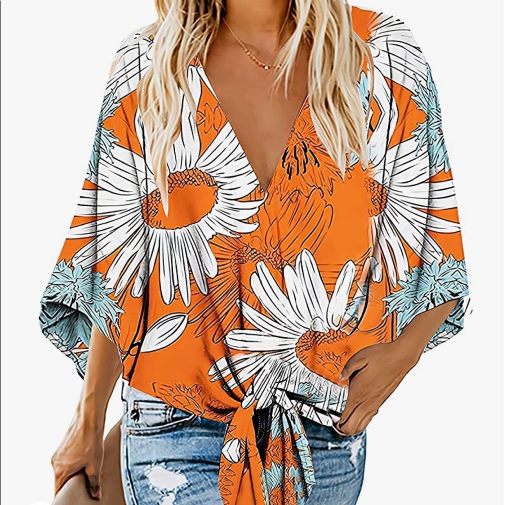 Women's Floral Blouse